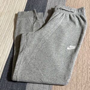 Nike womens Heather Gray Joggers